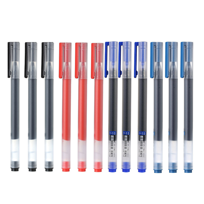 Stationery Supply Business - 12/6 개/몫 젤 펜 0.5MM 잉크