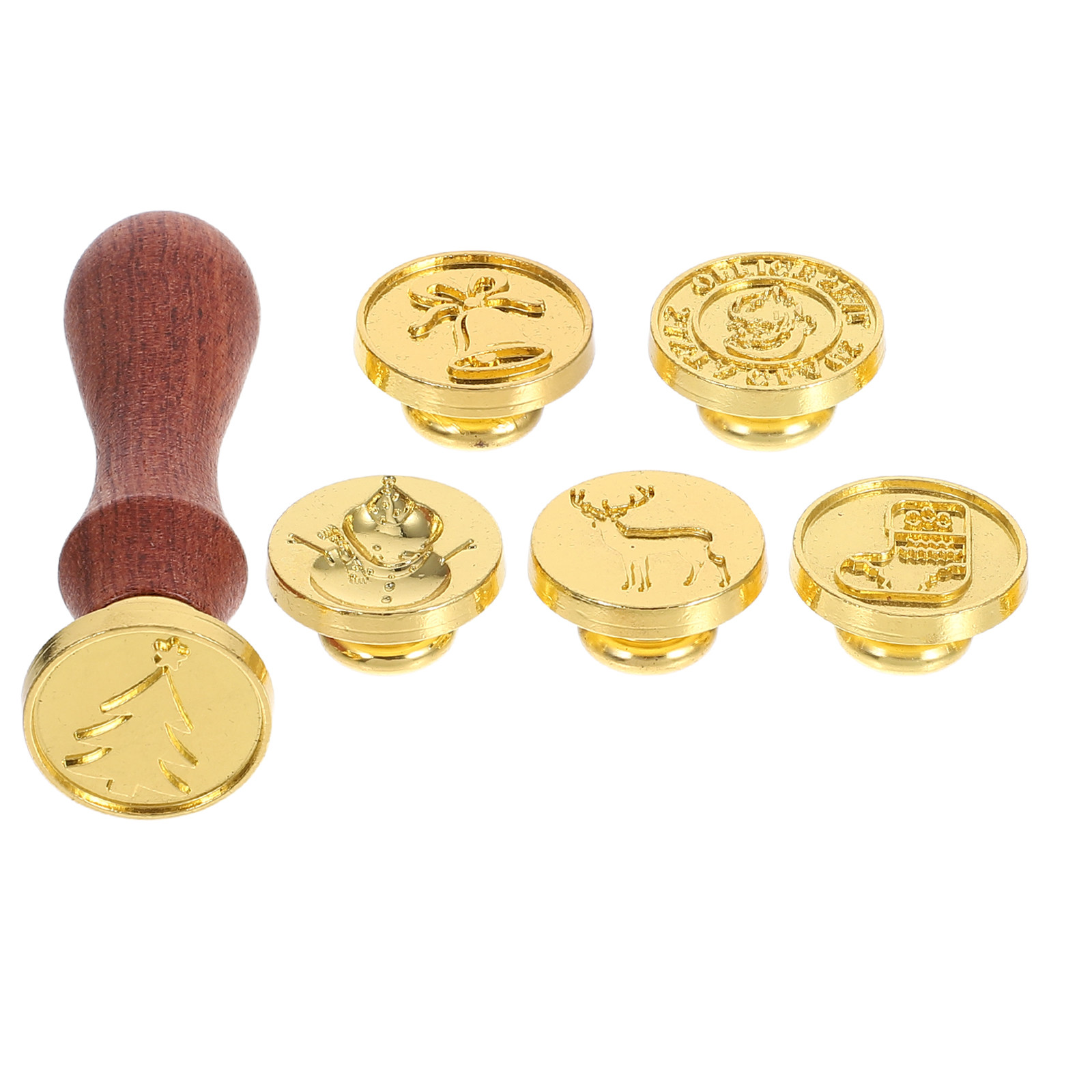 Wax Seal Stamp Kit - 빈티지 왁스 씰 스탬프 키트 1세트