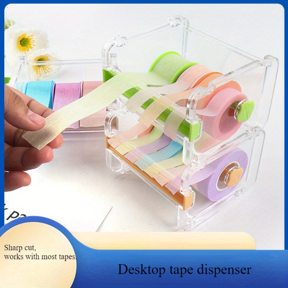 Washi Tape Set - 다용도 접착 테이프 디스펜서 휴대용 와시