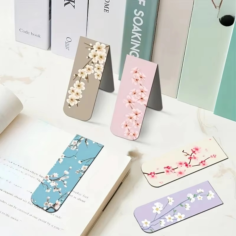 여성을위한 5PCS 자기 북마크 꽃 플래너 자기 북마크 - Bookmark Magnetic Clip 리뷰 및 가격