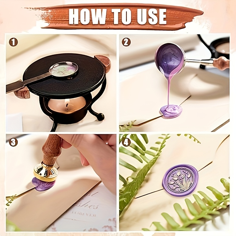 다양한 스타일의 21피스 왁스 스탬프 세트, 레트로 클 - Wax Seal Stamp Kit 리뷰 및 가격