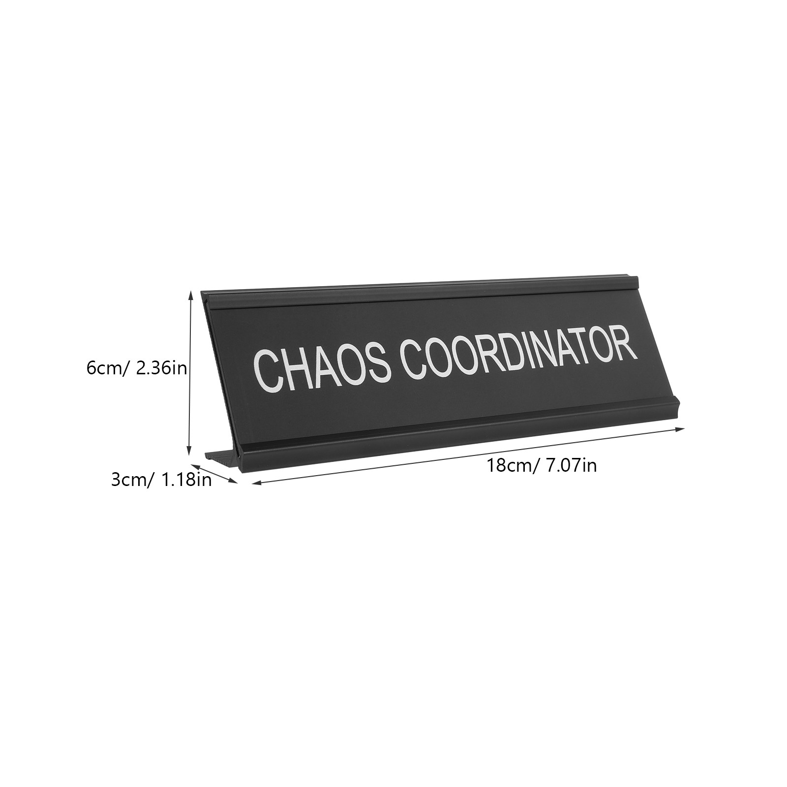 카오스 코디네이터 데스크 명패 L자형 알루미늄 합금 명 - Desk Name Plate 리뷰 및 가격