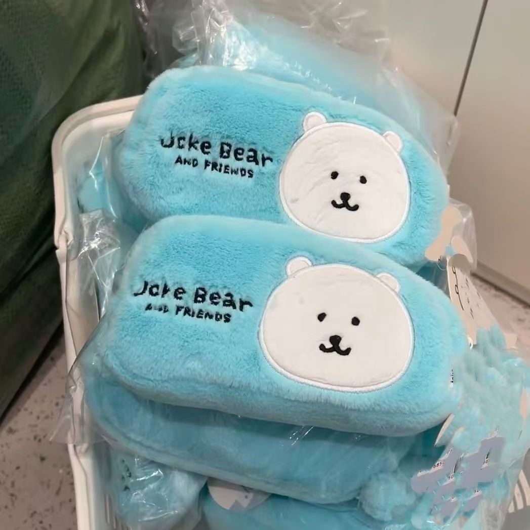 조크 베어 부드러운 플러시 펜슬 케이스 자수 곰 대용량 - Pencil Case Large 리뷰 및 가격