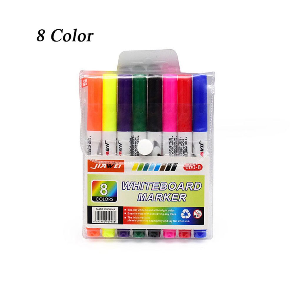 4/8/12 색상 세라믹 스푼 물 그림 매직 낙서 펜  - Whiteboard Marker Set 리뷰 및 가격