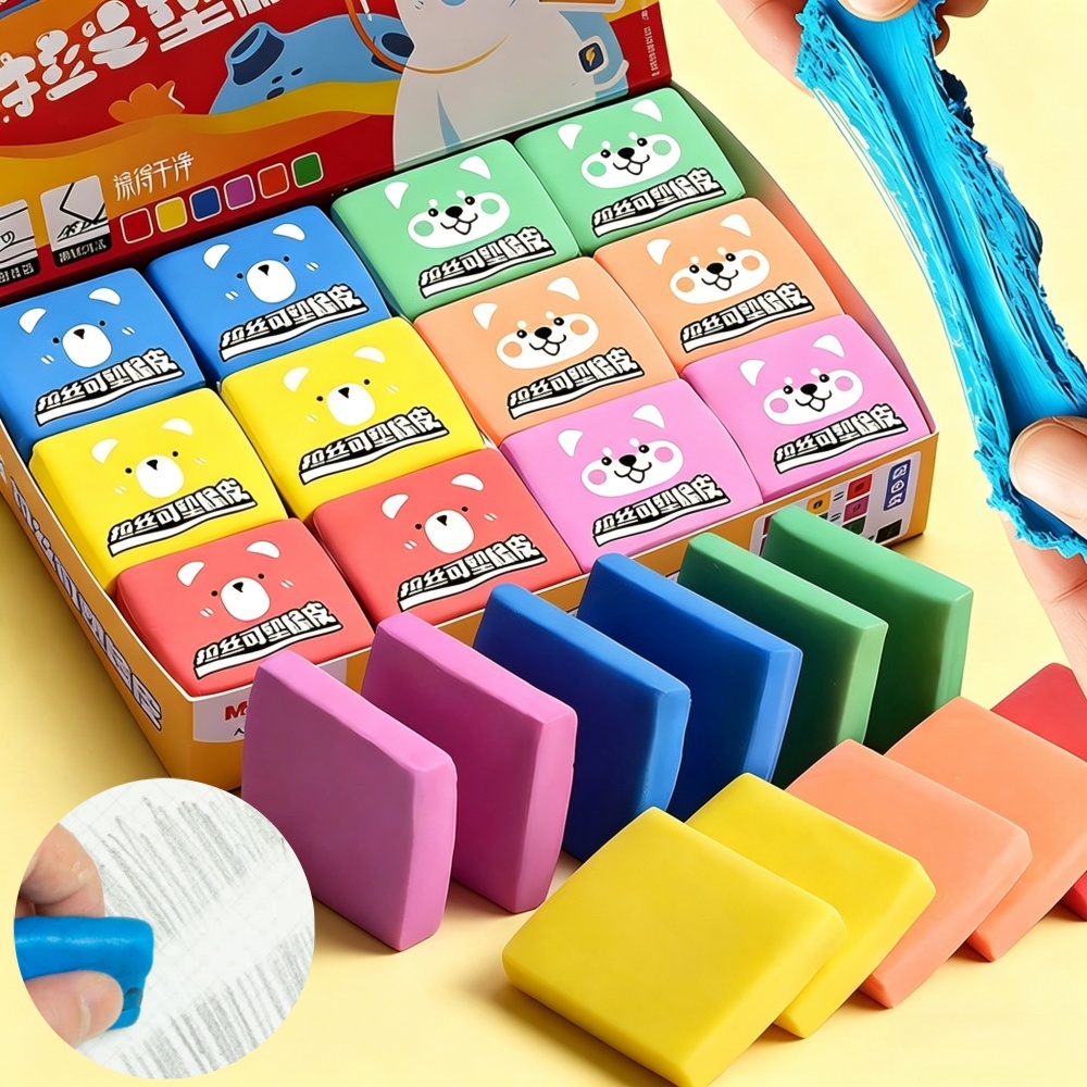 M&G 반죽 지우개 고무 다채로운 부드러운 지우개 반죽 - Rubber Eraser Kneaded 리뷰 및 가격